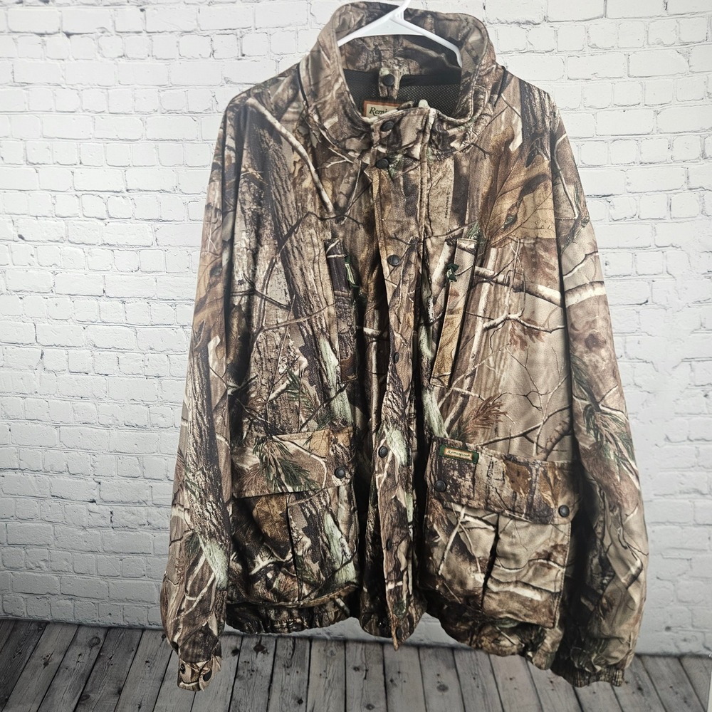 Remington Realtree Camo Hunting Jacket Mens 2XL Thermore Insulated DI15749AP
